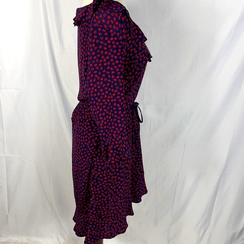 TOPSHOP LIP PRINT MINI DRESS - Picture 7 of 14